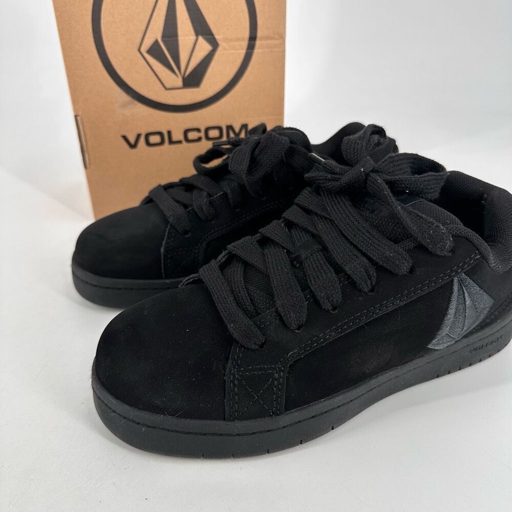 Volcom Workwear Women’s Size 8W Wide‎ Stone Composite Toe Work Shoes Black